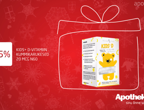 Apotheka jõulureklaami animatsioon